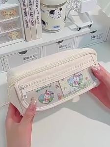 [SG STOCK]Kawaii Pencil Bag Large Capacity Sanrio Stationery Organizer for Students