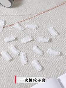 อุปกรณ์ป้องกันล้อกระเป๋าเดินทางแบบใช้แล้วทิ้งไม่สกปรกป้องกันคราบสกปรกจากที่เก็บในร่ม