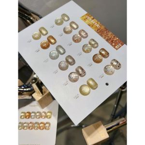 Vendeeni X20 New Korean big sequins flashing Glitter rich woman platinum gel nail polish 12color 12色新品韩国大亮片爆闪小富婆铂金甲油胶美甲店