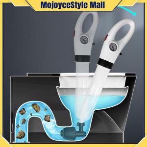 【Free Shipping】 Manual Toilet Plunger with Air Drain Blaster for Clogged Pipes in Bathroom and Kitchen High Quality Rubber