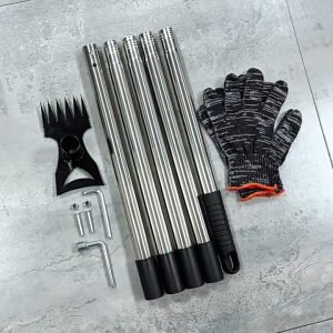 Local shipping☝Household Dual-Purpose Hoe & Rake Garden Steel Tool for Weeding and Cultivating 多功能除草工具
