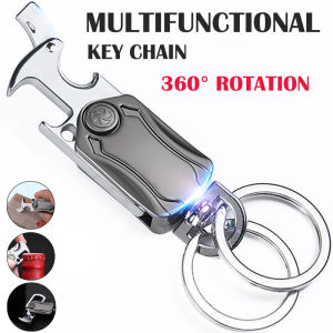 360° Fidget Cube Keychain Car Key Holder Car Keychain Key Ring Motor Car Key Accessories