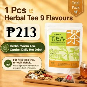 Expce 9-Herb Herbal Tea: Balances blood sugar and cholesterol cleanses blood vessels