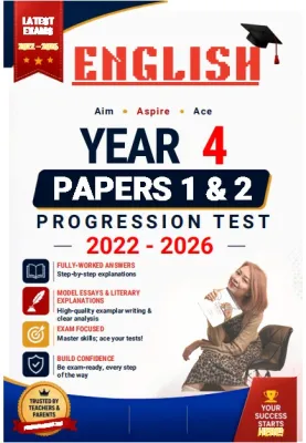IGCSE English Years 4 Progression Tests (2022–2026) With Answers