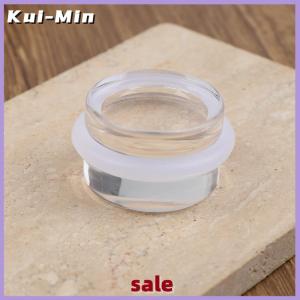 Kui-Min Acrylic Door Stopper Transparent Cylindrical Anti-Collision Buffer To Protect Walls And Furniture Self Adhesive Door Stopper