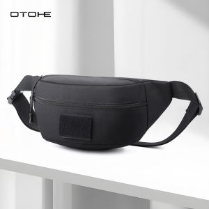 OTOHE กระเป๋าเอวผู้ชายกระเป๋าเสื้อกีฬากางเกงข้ามร่างกายกระเป๋าขี่จักรยานกลางแจ้งกระเป๋ากันน้ำน้ำหนักเบากระเป๋าสะพายลำลองเหมาะกับการออกกำลังกายกระเป๋าโทรศัพท์อเนกประสงค์แฟชั่นกระเป๋าเดินทาง