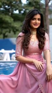 MK723 KURTI New Arrivals  Naira Cut Gown With Sequence Work