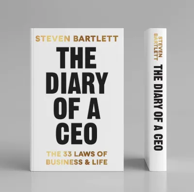 Monstermarketing The Diary of a CEO: The 33 Laws of Business and Life by Steven Bartlett Book