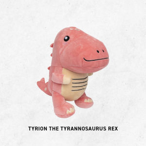 FuzzYard Dinosaurs Plush Dog Toys with Floppy Limbs & Squeakers | 3 Fun Dino Designs