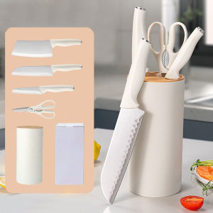 Kitchen Knife with Acrylic Knife Holder Original Knifes for kitchen Set Stainless Knife Made in Japan Original