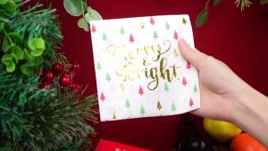 Geyoga 100 Pcs Christmas Cocktail Napkins: A Festive Addition to Your Holiday Gatherings