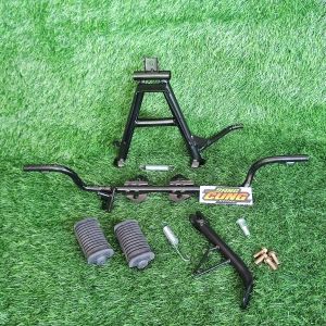 B&C - Step Footstep Pijakan Kaki Depan Supra Fit New FIT X Revo Lama Set Standar Standart 2 Tengah Murah / Besi Barstep Supra Fit New Revo Lama 100cc Tebal Murah
