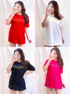 Kaos Wanita Oversized Ukuran Jumbo TSHIRT Branded Bahan Cotton Combed 30s