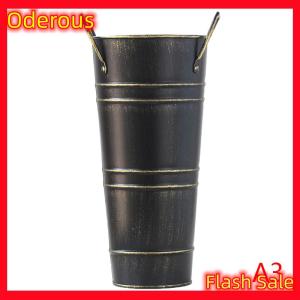 Oderous New Metal Umbrella Holder Free Standing Umbrella Stand Rack Decorative Umbrella Holder Bin Multipurpose Walking Sticks Holder