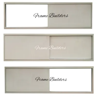 [PRE-ORDER] Sliding Cabinet Door/Aluminum Sliding Cabinet Door/2 Door Custom Size Sliding Door/Wall Mounted Frame With Sliding Cabinet Door/Cabinet Door/Sliding Door/Kitchen Cabinet Door/Door For Kitchen (ETA:2023-09-30)