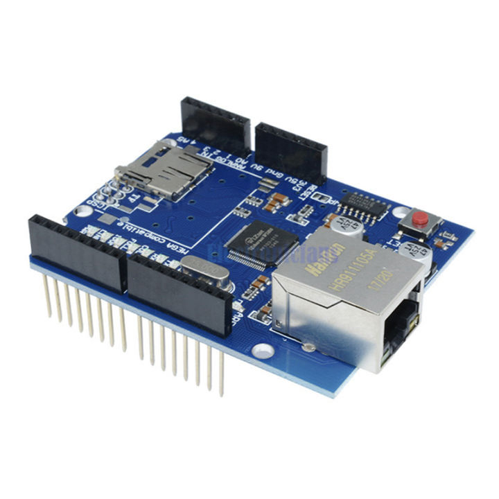 Ethernet Shield W5100 Network Expansion Board Module for Arduino Main ...