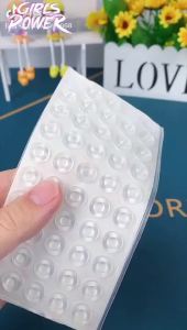 202550Pcs Clear Silicon Blister Pad Rubber BumperNon-slip Self Adhesive Tape Anti Slip Glass Table Top Bumpers Round Door Cabinet Bumper Pads FeetUHKIRGFB