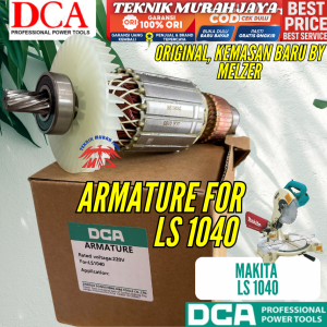 DCA Original Armature ANGKER ROTOR DINAMO MESIN Potong Alumunium Makita LS 1040 LS1040 by MELZER