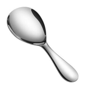 Non-stick Rice Spoon Rice Serving Scooper Stainless Steel Large Spoon Serving Utensils Metal Spoons