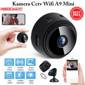 Kamera CCTV Mini A9 CCTV Wifi Kamera Wifi / Smart IP Camera Wireless Full HD 1080p / Micro Kamera Spy Kamera / Kamera ​pengintai Camera Mini Terlaris