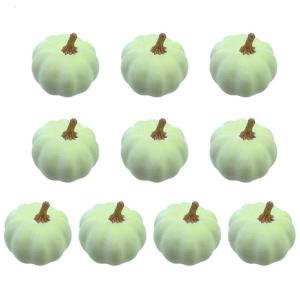 Pack Of 10 Halloween Foam Pumpkins Decorations For Outdoor Indoor Party Classroom Activity Centerpieces