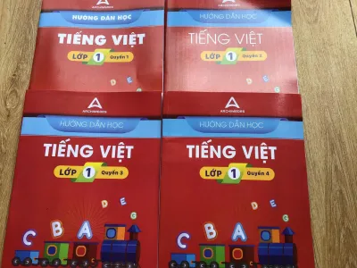 Tiếng việt Archimedes lớp 1- Bộ 4 quyển