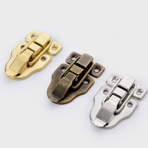 Vintage Decorative Locks Iron Swing Lock Clasp Wooden Box Locks Replacement Vintage Furniture Hardware