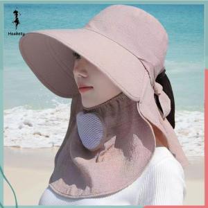 ส่วนลด 10 บาท สำหรับการซื้อ 1 ชิ้น หมวกฤดูร้อนสำหรับผู้หญิงหมวกกันแดดสำหรับขี่จักรยานกลางแจ้งหมวกกันแดดปีกกว้างระบายอากาศได้หมวกกันแดดลำลองใหม่ป้องกันรังสียูวีใหม่