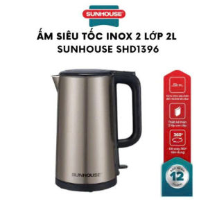 Ấm siêu tốc Inox 2 lớp 2L Sunhouse SHD1396