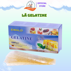 [HCM]5 lá gelatine (làm bánh kẹo) - SAIGON FOOD