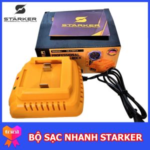 Sạc pin đa năng STARKER công nghệ Đức sạc nhanh chân pin phổ thông bảo hành 6 tháng