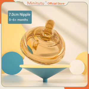 Bình sữa mini Tutu COMOTOMO cổ rộng 7cm bằng silicon cho bé nano bạc chống đầy hơi