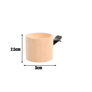Wooden Essential Oil Diffuser Car Air Outlet Aromatherapy Clip Long Lasting Fragrance Retention Auto Interior Accessories