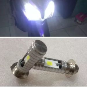 COD 2 PSC LAMPU DEPAN LED 33 MATA H6 MATIC BEBEK UNIVERSAL Supra x 125 revo Vario Old DLL