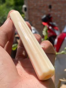 pipa gading gg lokal asli 10cm blimbing merah bening