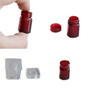Premium Silicone Bottle Mold Reusable And Heat Resistant Perfect For DIY Projects Like Mini Vases Or Fragrances Bottles