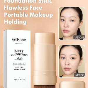 DoubleEnded Foundation Stick for All Seasons Women Hydrating Concealer for Adults LongLasting Coverage Lightweight and Brightening