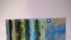 Monet Oil Painting Puzzle 1000 Block Water Lily Sunrise Print Childrens Educational Toys for Boys and Girls Version Stress Relief