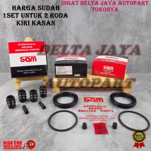 CALLIPER KIT REM CAKRAM DEPAN LIVINA 1SET SAM
