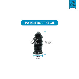 Patch Bolt / Alat Tambal Ban Praktis / Skrup Paku Karet Tambal Ban Tubeless