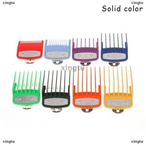 [COD] xingtu 8 Pcs Professional Hair Clipper Limit Comb Cutting Guide Combs 1.5 3 4.5 6 10 13 19 25MM Set Barber Accessories