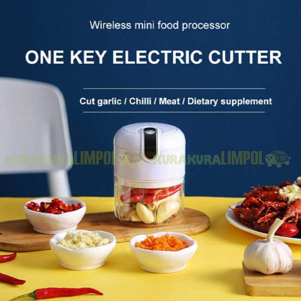 Blender Portable USB Mini Food Chopper Processor Portabel Pisau