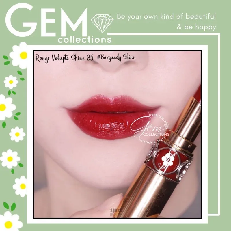 Bill+Full size]🇫🇷 Son Ysl Rouge Volupte Shine 2022 Ysl Shine