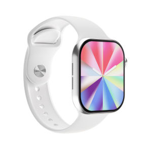 Microwear Watch W12Pro Smartwatch 46mm Large Display 256+1GB Memory IP68 Swim Waterproof Messenger Reply AI App NFC Music Download & Control Built in GPS ECG & Blood Pressure Monitor Fitness Activity Tracker Long Battery Life