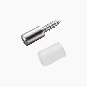 10PCS Vít tự đóng băng chéo có tay áo cao su Hỗ trợ Laminate Tủ quần áo gia đình Nội thất vách ngăn Hỗ trợ móng tay - MOGEE