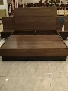 Japanese Style Tatami Bed Frame Storage Solid Wooden Bed Frame Bed Frame With Mattress Queen and King Size