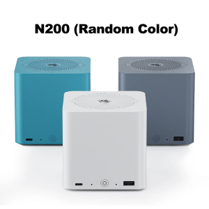 Beelink ME MINI 6-Slot  Intel N200/150 LPDDR5 M.2 PCIE3.0 Dual Lan 64GB eMMC Crucial SSD Desktop Game PC