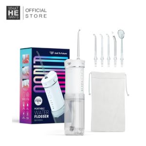 JTF F200 Portable Water Flosser with UV lamp - White