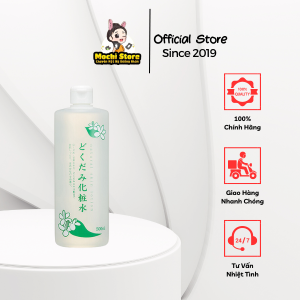 Nước Hoa Hồng Dưỡng Ẩm Chiết Xuất Rau Diếp Cá Lá Tía Tô Dokudami Nhật Bản Chai 500ml