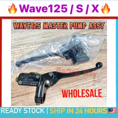 Front Master Disc Brake Pump Assy Depan Wave125 Wave125S Wave125X Ultimo Wave100R Wave 125 S X 100R 100 R Wave125-S Wave125-X Wave100-R Future Future125 Dis Cylinder Brek Brak System Pum Pam